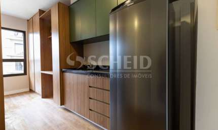 Flat com 1 quarto à venda na Avenida Agami, --, Moema, São Paulo