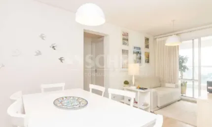 Apartamento á Venda no Campo Belo com 68m², 2 quartos sendo 1 suíte, 1 vaga.