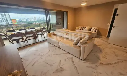 Apartamento a venda de 135,00m² útil, com 3 quartos e 2 vagas, no campo belo.