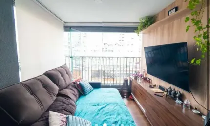 Apartamento a venda na vila mascote com 57m, 2 quartos, 1 suíte e 1 vaga.