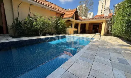 CASA COM PISCINA 6 VAGAS 4 DORMITORIOS, CHURRASQUEIRA , JARDIM MARAJOARA