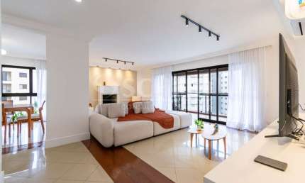 Apartamento a venda na Vila Mascote com 216m², 4 quartos sendo 2 suítes, 3 vagas.