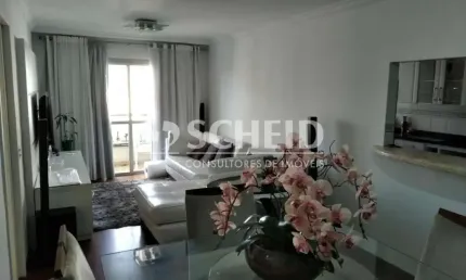 Apartamento mobiliado, 87m2, 3 dormi, 1 suíte, excelente localização no jardim marajoara
