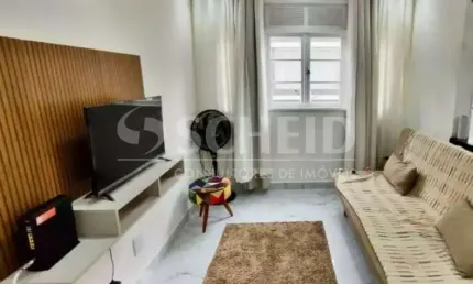 Apartamento à venda Praia Grande - Boqueirão 47m² 1 quarto e 1 vaga.
