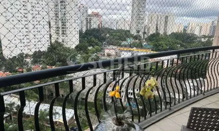Apartamento á Venda no Alto da Boa Vista com 140m², 4 quartos sendo 3 suítes, 3 vagas.