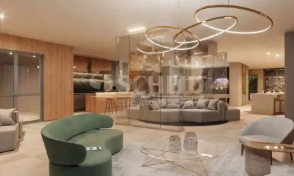 Apartamento á Venda no Brooklin, 3 quartos sendo 3 suítes, 3 vagas.