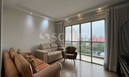 Apartamento para locação de 80,00m² útil, com 2 quartos no Jardim Itacolomi.