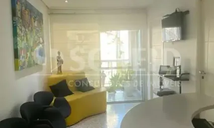 Conjunto Comercial Moema com 51m², 2 salas, 2 banheiros.