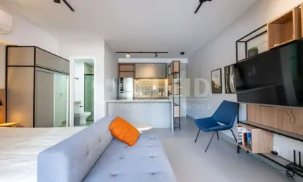 Studio á venda no campo belo mobiliado com 40m², 1 quarto.