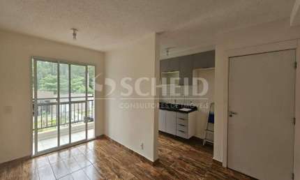 Apartamento para locação no Jardim Marajoara com 42m², 2 quartos, sala 2 ambientes.