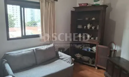 Apartamento a venda de 37,00m² útil, com 2 quartos e 1 vaga, em moema índios