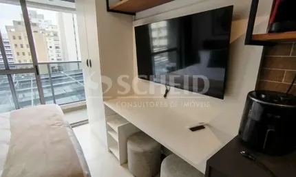 Flat com 1 quarto à venda na Avenida Nove de Julho, --, Jardim Paulistano, São Paulo