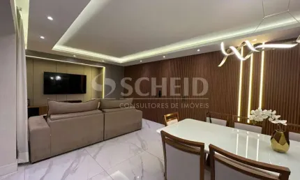 Apartamento á venda no jardim marajoara com 133m², 3 quartos sendo 1 suíte, 2 vagas.