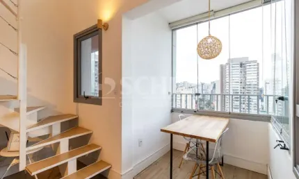 Flat com 1 quarto à venda na Rua Joaquim Guarani, --, Brooklin, São Paulo