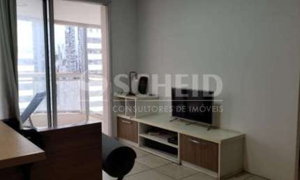 Apartamento com 1 quarto para alugar na Rua Sansão Alves dos Santos, --, Brooklin, São Paulo