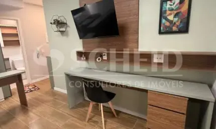 Flat com 1 quarto para alugar na Rua Quatá, --, Vila Olímpia, São Paulo