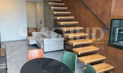 LOCAÇÃO  APARTAMENTO MOBILIADO NA VILA OLÍMPIA 112m²