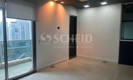 Sala comercial para locação de 96,00m² útil, com 2 salas, no brooklin