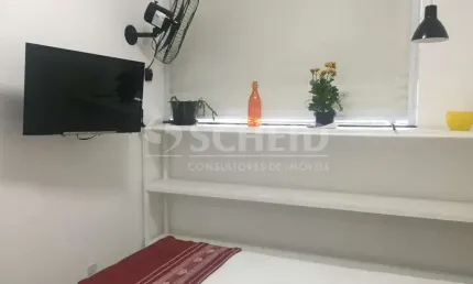 Aluga-se apartamento tipo studio mobiliado - 35m² - mirandópolis, sp