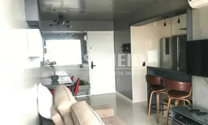 Apartamento Com 2 Quartos ,1 Banheiro , Sala Com Sacada Andar Alto, Prédio Novo Vila santa Catarina