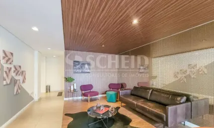 Apartamento á venda no campo belo com 43m², 1 quarto sendo 1 suíte, 1 vaga.