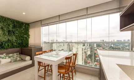 Flat com 1 quarto à venda na Avenida Santo Amaro, --, Brooklin, São Paulo