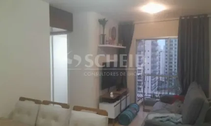 Apartamento a venda de 63,00m² útil, com 2 quartos e 1 vaga, na Vila Mascote.