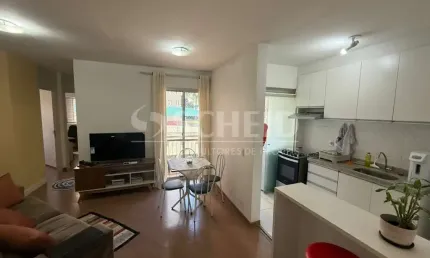 Cond. projeto viver - 2 dorms - 1 vaga - totalmente mobiliado