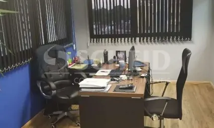 Sala comercial conjugada a venda 70m2, 1 banheiro, 2 vagas, chacara santo antonio