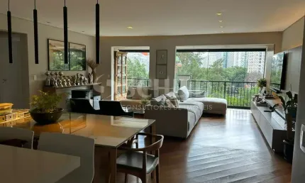 Apartamento à venda no Condomínio Long Champs ? Rua Arandu, Brooklin