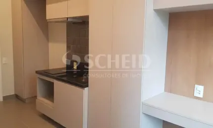 Studio novo para locação no brooklin com 25,85m², a meia quadra do metrô. condomínio haus mitre 370.