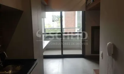 Studio novo para locação no brooklin com 24,92m², a meia quadra do metrô, condomínio haus mitre 370.