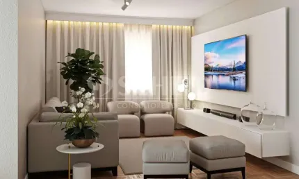 Apartamento a venda no jd prudência com 76m, 2 quartos e 1 vaga