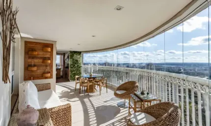 Apartamento a venda no jardim marajoara  , 246 m² 4 quartos sendo 4 suítes, 4 vagas .