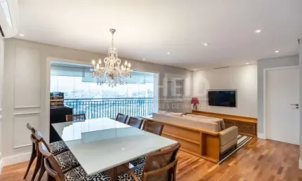 Apartamento à venda de 110,00m² útil, com 3 suítes e 2 vagas, no campo belo
