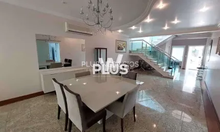 Sobrado à Venda no Mirante Ipanema, Sorocaba – 3 Suítes, 340m² de Área Útil, Acabamento de Alto Pad
