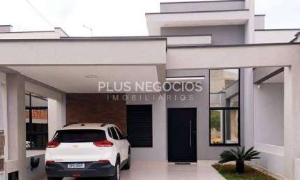 Casa à Venda no Horto Villagio com 3 Quartos, Suíte, Área Gourmet, Esquadrias de Alumínio e Garagem