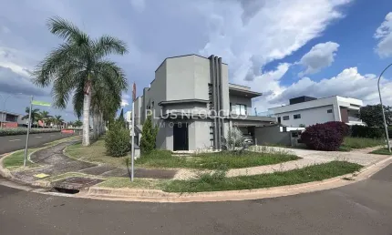 Casa de Alto Padrão para Locação e Venda no Condomínio Alphaville Nova Esplanada 3 – 4 Suítes, Pisc