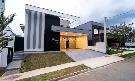 Casa térrea à venda no Condomínio Chácara Ondina – 3 suítes, pé-direito alto, piscina e armários To