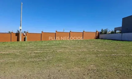 Terreno planíssimo a venda  no condomínio alphaville nova esplanada 4.