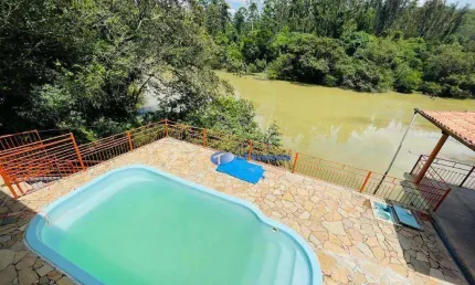 Chácara com 2 dormitórios à venda, 3204 m² por r$ 750.000,00 - vila sao sebastiao - santa branca/sp