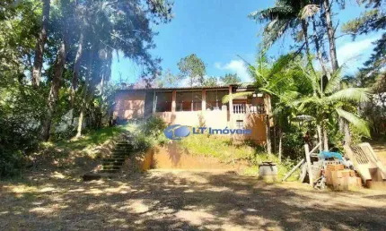 Chácara com 1 dormitório à venda, 3000 m² por r$ 650.000,00 - zona rural - santa branca/sp
