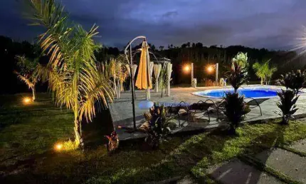 Chácara à venda, 8000 m² por r$ 800.000,00 - rio abaixo - jacareí/sp