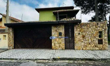 Sobrado com 4 dormitórios à venda, 260 m² por r$ 850.000,00 - cidade jardim - jacareí/sp
