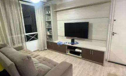 Apartamento com 2 dormitórios para alugar, 45 m² por r$ 1.950,28/mês - cidade jardim - jacareí/sp