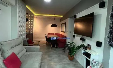 Apartamento com 3 dormitórios para alugar, 83 m² por r$ 4.642/mês - jardim califórnia - jacareí/sp