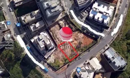 Terreno à venda na Rua Santo Onofre, 20, Manacás, Belo Horizonte por R$ 515.000