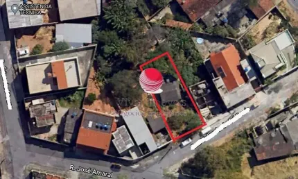 Terreno à venda na Yolanda de Sá Davis, 15, Ouro Preto, Belo Horizonte por R$ 300.000