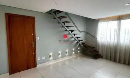 Cobertura com 3 quartos à venda na flor-de-orquídea, 145, santa rosa, belo horizonte por r$ 720.000
