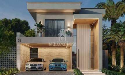 Casa em condomínio à venda no Condomínio Florais do Parque com 287m ², 3 suítes sendo 2 com closet,